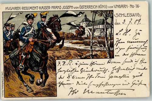 13512949 - 2380 Schleswig Husaren-Regiment Kaiser Franz Joseph von Oesterreich