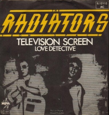 Radiators From Space Television Screen Vinyl Single 7inch NEAR MINT Nova