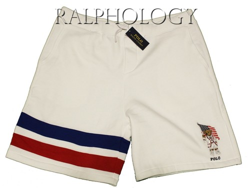 polo bear sweat shorts