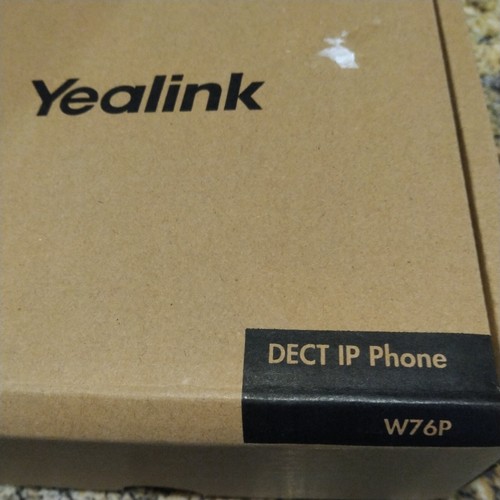 Yealink W76P IP Phone Cordless Corded DECT Wall Mountable Desktop New Open Box - Picture 9 of 9