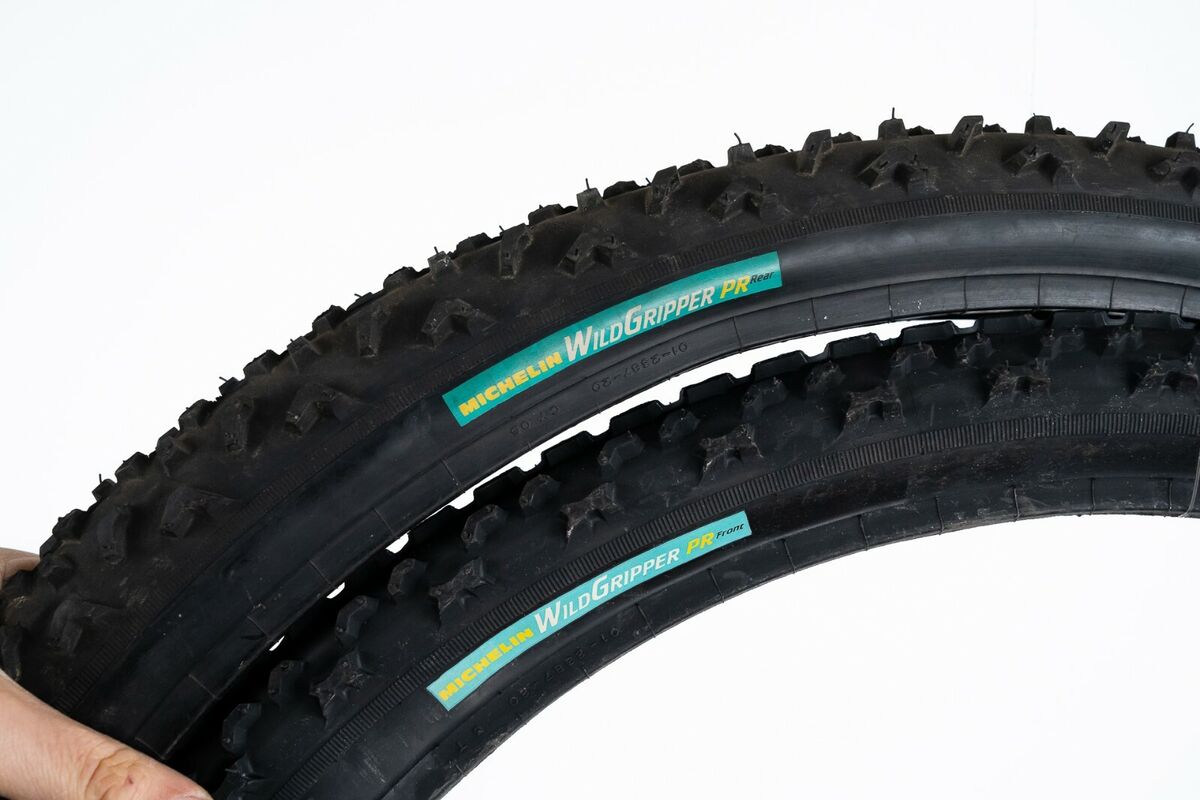 NOS PAIR MICHELIN WILD GRIPPER PR VINTAGE 26x1.95 TYRE NOS PAIR MICHELIN WILD GRIPPER PR VINTAGE 26x1.95 TYRE
