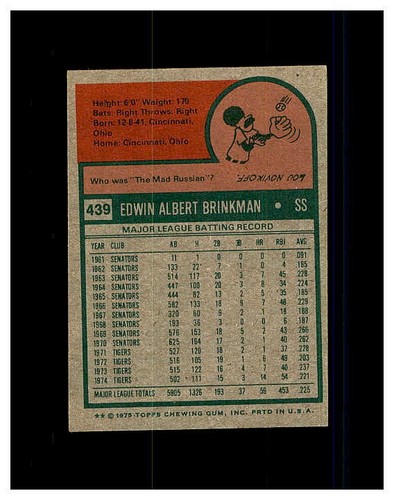 1975 TOPPS BASEBALL #221-440 YOU PICK SEE SCANS COMPLETE YOUR SET NEW LISTING - Picture 371 of 373