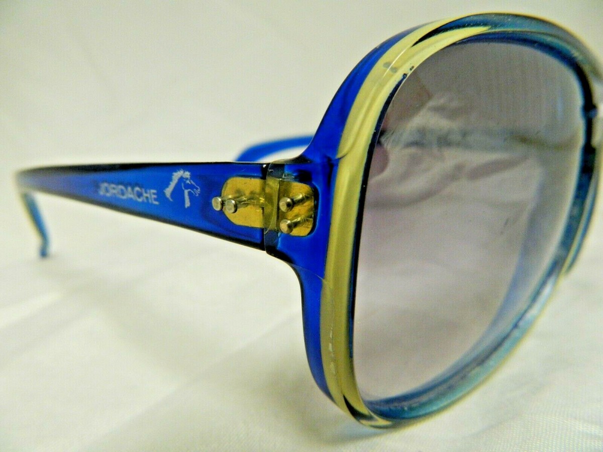 Vintage Jordache sport sunglasses Blue New old stock Vintage Blue Jordache aviator style sunglasses France  main image 4