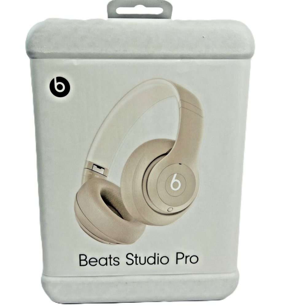 Beats Studio Pro Wireless Over-Ear Bluetooth Headphones Sandstone NEW SEALED BOX