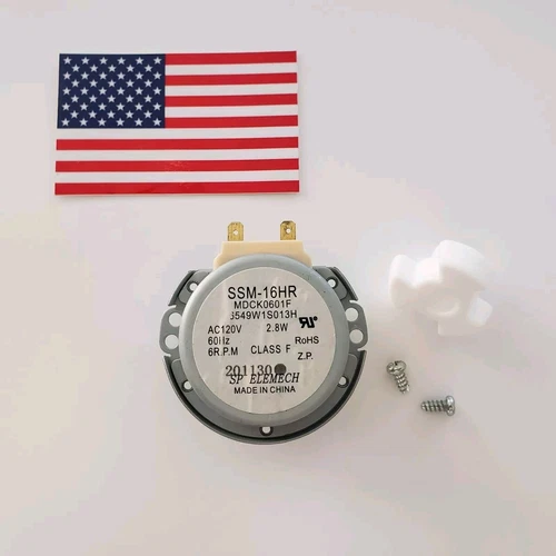 GE WB26X10226 6549W1S013H SSM-16HR Microwave Turntable Motor 