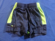 UNDER ARMOUR BLUE GREEN SUMMER OUTDOOR WEATHER TODDLER BASKETBALL SHORTS 2T 2
