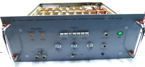 Rohde & Schwarz PVF BN1942 Verzerrungsmessgerät Video Testgerät Broadcast I690 - 第 1/11 張圖片