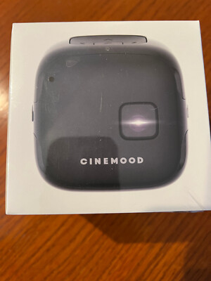 CINEMOOD 360 - Smart Wi-Fi Cube Projector with Streaming Services * NEW SEALED *