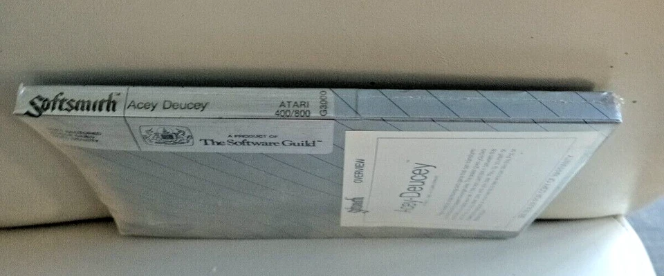 Acey-Deucey by Softsmith for Atari 400/800/XL/XE; Diskette; G3000; NOS - Image 3 of 3