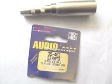 3 PIN XLR MALE PLUG TO 1/4" STEREO JACK INTERCONNECT ADAPTER