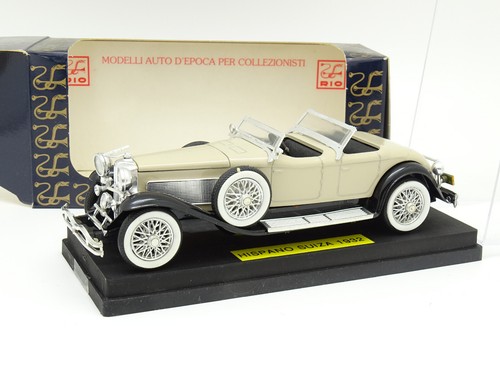 Modèle Réduit Hispano-Suiza 1932 - Marque RIO N°61 - Échelle 1/43 - Occasion En Boîte