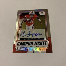 2021 Panini Contenders Draft Picks - College Ticket Autographs Campus Ticket...