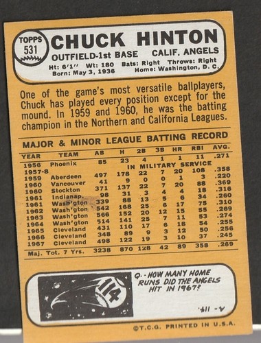 1968 Topps Baseball Cards Scegli una carta a scelta 295-660 EX X-MT 1/25 Set Break - Foto 392 di 490