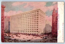 1910 Chicago Illinois Postcard Marshall Field Co.'s Store State Washington Sts.