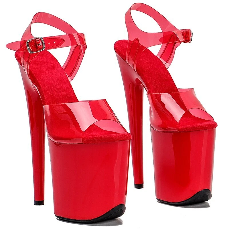 8 inch cheap heels platform