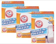 NEW 14 oz. Baking Soda Fridge-N-Freezer Odor Absorber 1 Pack Arm Hammer