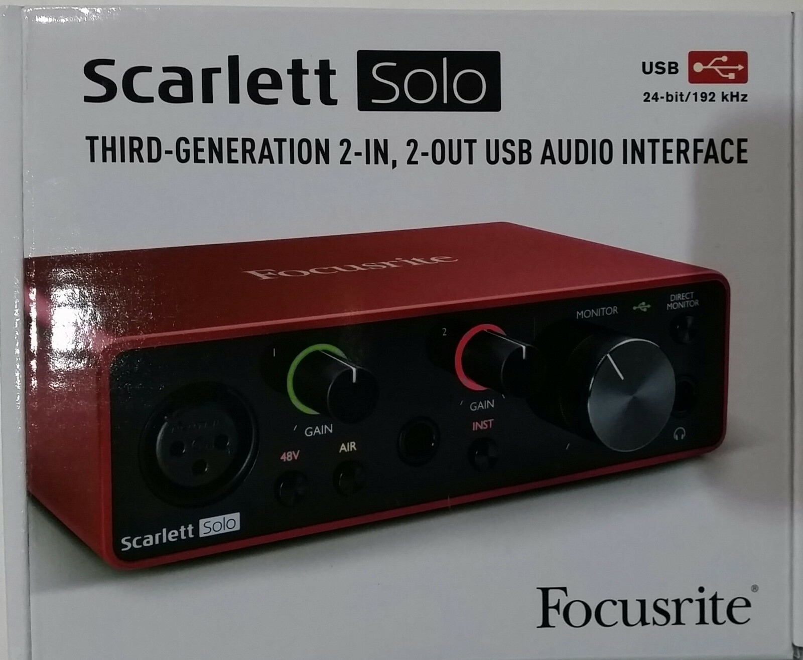 Focusrite Scarlett Solo 3rd Gen USB Audio Interface online kaufen 