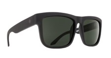 Spy Optic DISCORD Sunglasses - Soft MATTE Black / HAPPY Gray Green Lens NEW