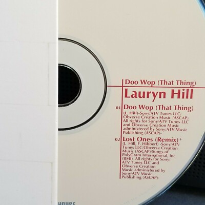 Lauryn Hill Doo wop (That thing)/ Lost ones CD Rap Hip hop