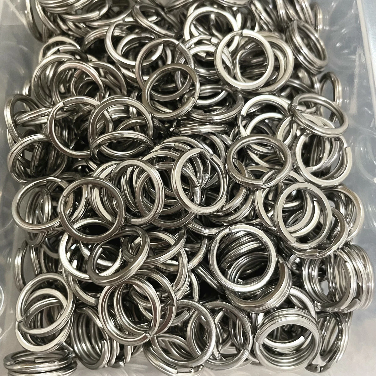 100 Pieces - 304 Stainless Steel Jump Rings - 15mm - 15 Gauge (1.4mm  Thickness) 