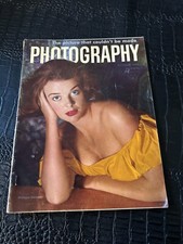 OCTOBER 1952 PHOTOGRAPHY magazine - GLAMOUR - PINUP cover
