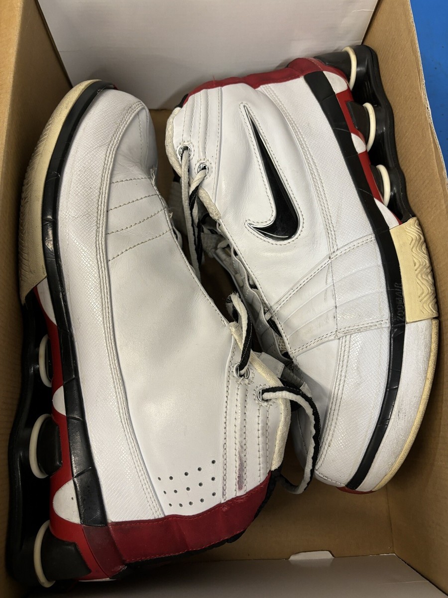Nike Shox Vince Carter IV Vintage Clean Condition White Red  display picture 1