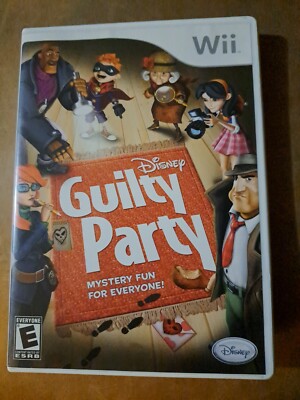 CIB Disney Guilty Party (Nintendo Wii, 2010)