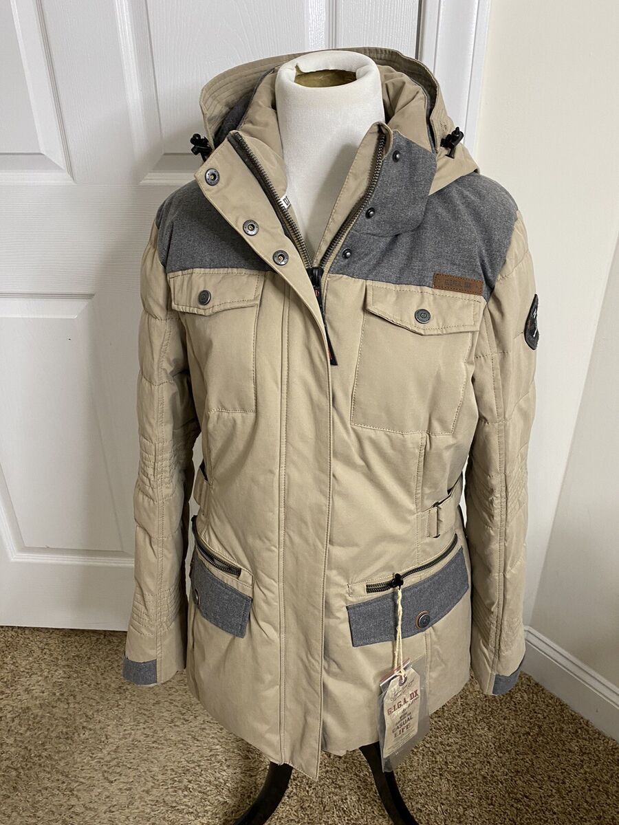 Women\'s Killtec G.I.G.A. DX Menuka Urban Travel Parka Jacket •Size 10/40  *NWT | eBay