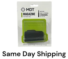 MDT Magazine 308 Win/6.5 Creedmoor 3 Rounds Poly Short Action AICS  105089-BLK