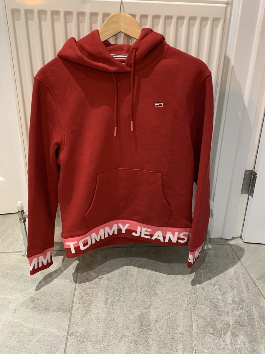 Hilfiger outlet hoodie red