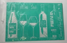 NEW “Partners In Wine” Chalk Couture Chalk Transfer Stencil Size C