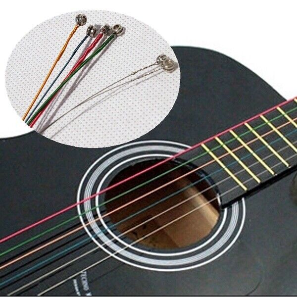 rainbow acoustic guitar strings