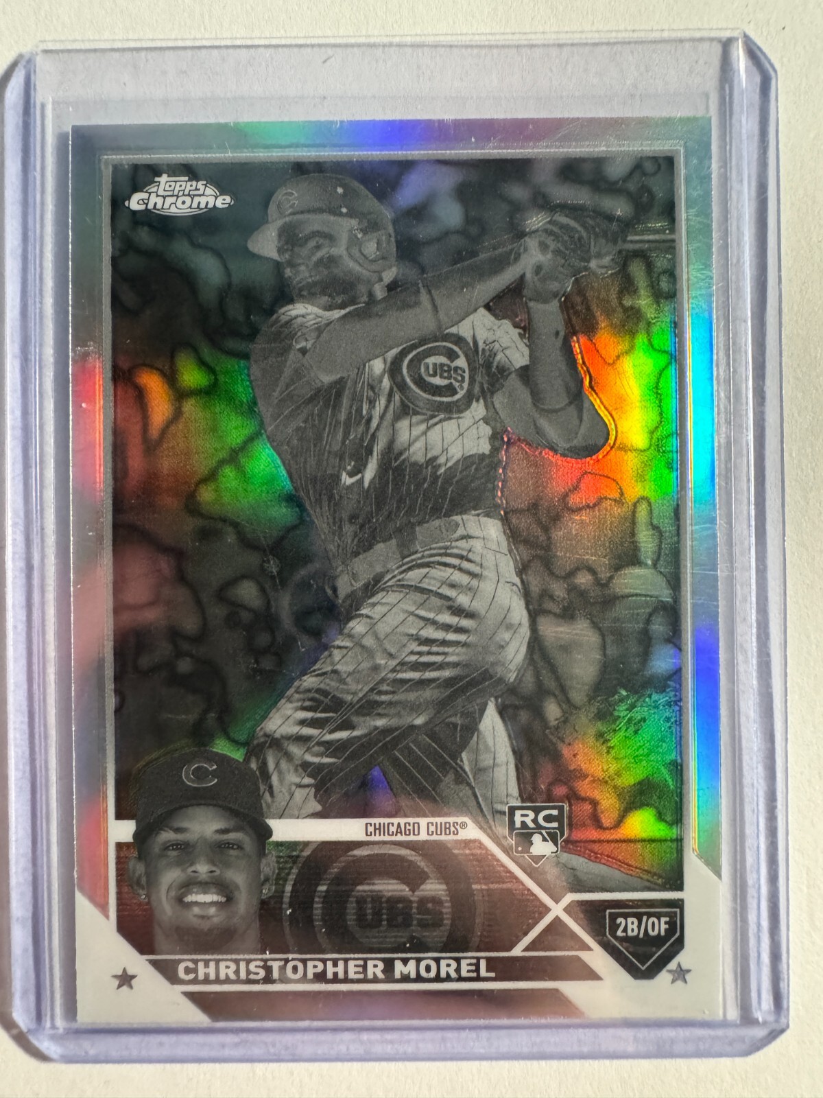 K201,536 - 2023 Topps Chrome Negative Refractors #198 Christopher Morel