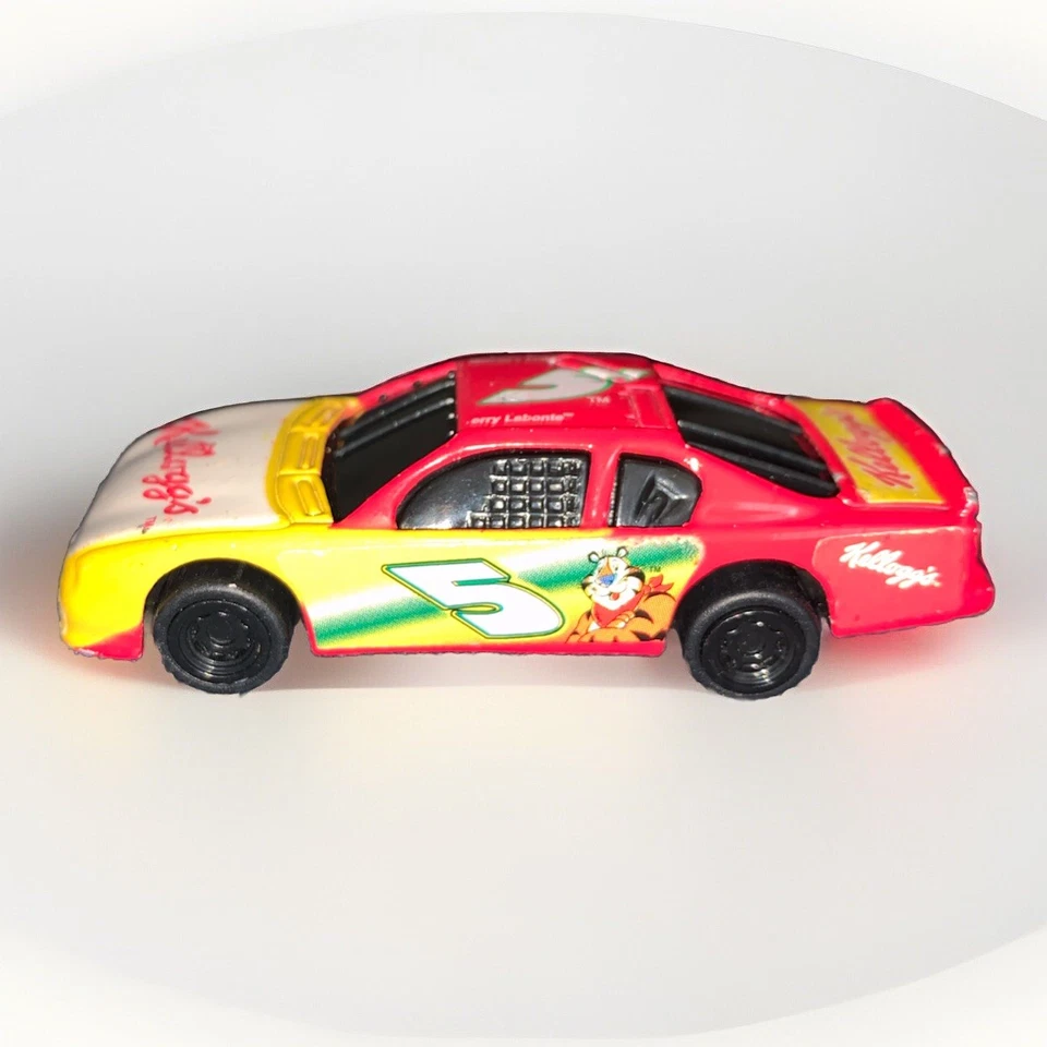 NASCAR 2000 Terry Labonte Kellogg's #5 Mattel Hot Wheels спичечный коробок автомобиль; красный/желтый - Изображение 2 из 2