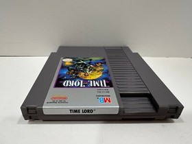 Time Lord (NES, 1990) con manual, funda OEM PROBADO FUNCIONANDO aut&eacute;ntico