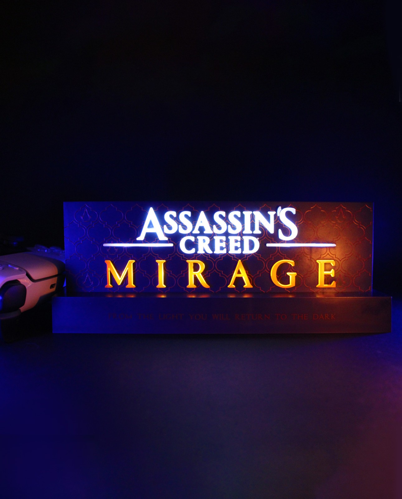 Светодиодная лампа NEAMEDIA с логотипом Assassinss Creed Mirage на лампе 6590₽