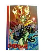 Wizard Series 3 Jim Lee/Brandon Choi Cybernary Promo Card #9