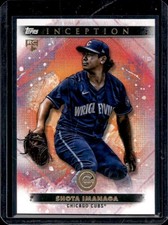 2024 Topps Inception Shota Imanaga RC Rookie #87 Cubs
