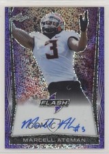 2018 Leaf Flash Purple 7/25 Marcell Ateman #BA-MA2 Auto 0m0