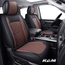 Car Seat Covers for Dodge Ram Fit 2009-2026 1500 2010-2026 2500 3500 Classic Big