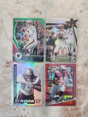 Boston College Eagles 91 Card Football Lot - Parallels/ Rookies/ Inserts
