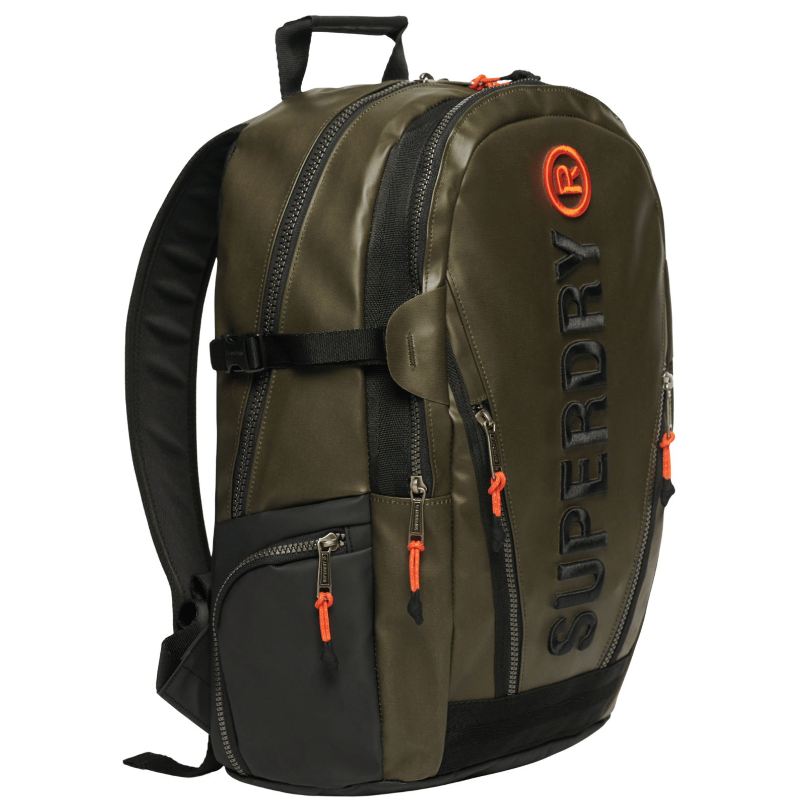 Superdry Women's Green Embroidered Backpack Tarp - Image 4