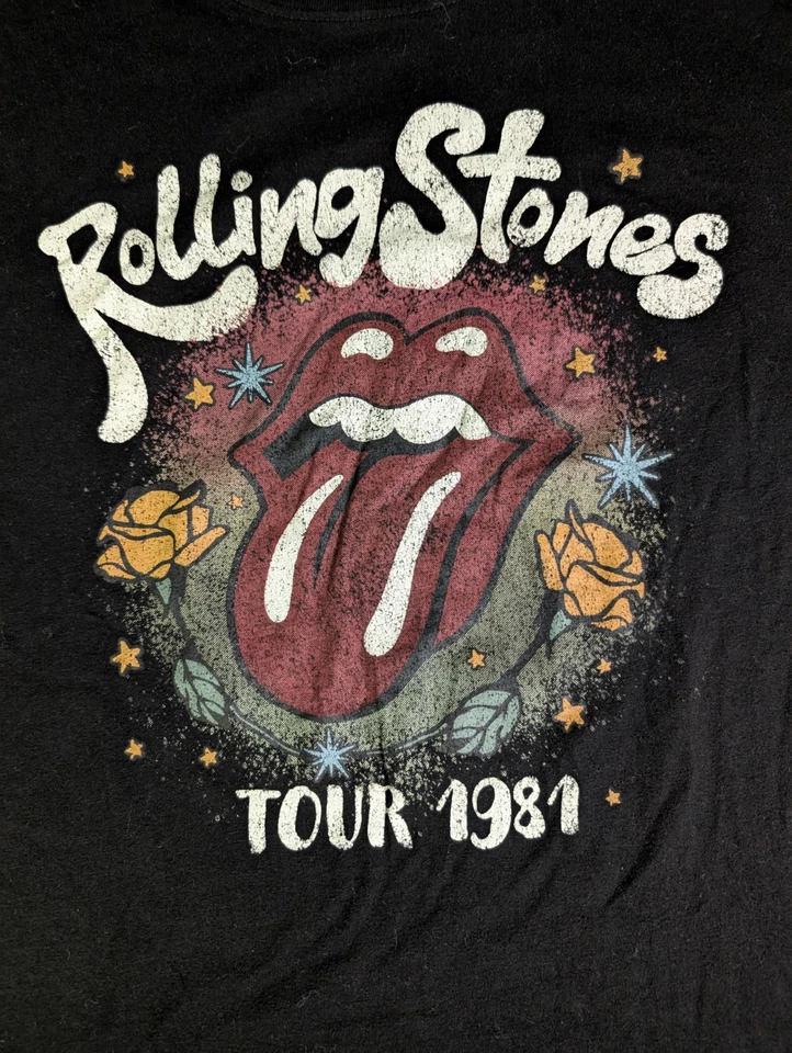 Rolling Stones Retro Concert T Shirt Size M (8-10) - Image 4 of 4