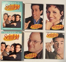 DVD TV Series Box, Seinfeld, Season 4, 4- Discs, VG Condition