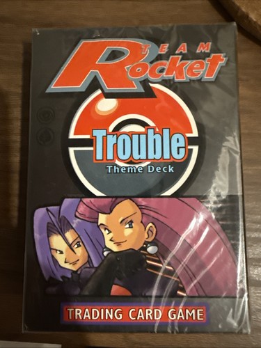 Pokémon TCG Team Rocket Trouble Theme Deck (2000)