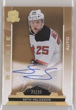 2014 Upper Deck The Cup Rookie Gold Spectrum Foil 21/25 Seth Helgeson Auto 5c9