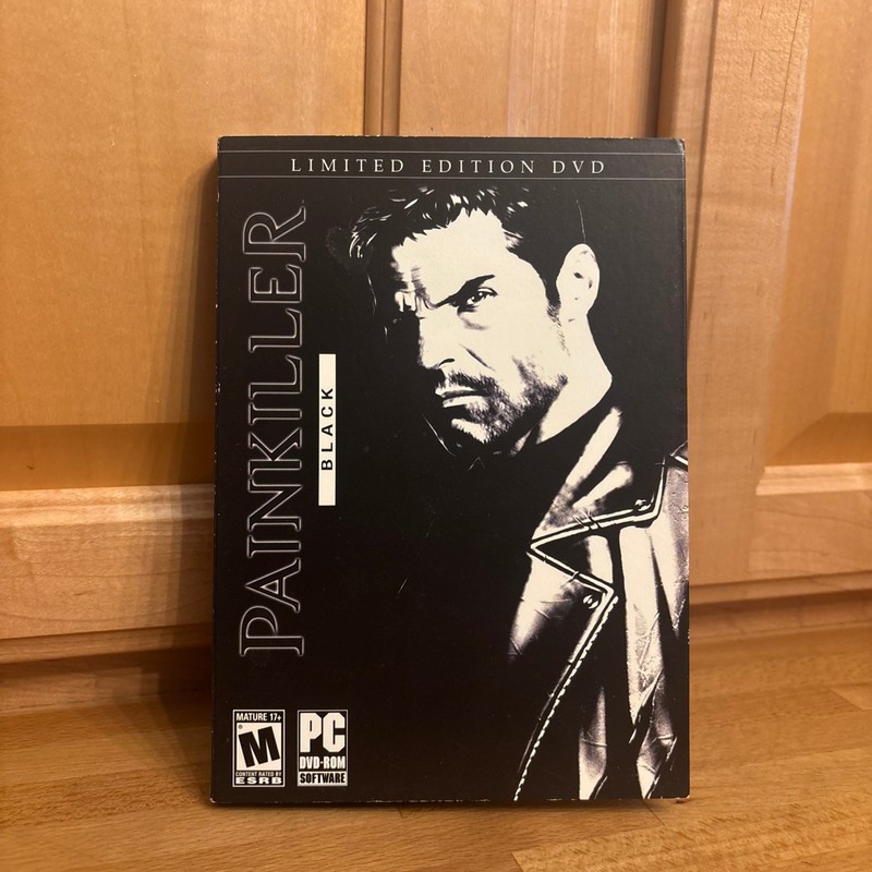 BRAND NEW SEALED Painkiller Black Limited Edition PC