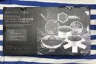 Sharper image Premium Cookware set 10pc ceramic non stick Tri-ply Stainless New
