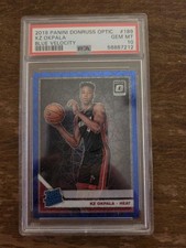 Panini 2019-20 Donruss Optic Rated Rookie KZ Okpala #189 Blue Velocity PSA 10