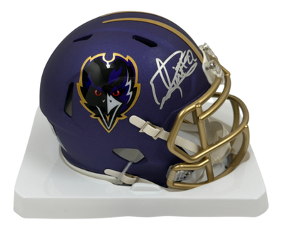 Derrick Henry Signed Baltimore Ravens NFL Mini Speed Football